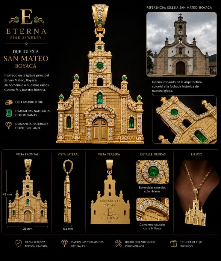 Dije Iglesia San Mateo
